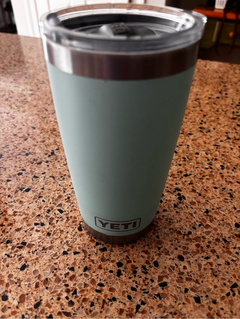 YETI 20oz Rambler Tumbler in Seafoam Green - Insulated Travel Cup